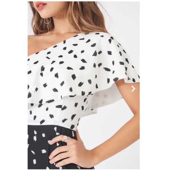 Beautiful Lavish Alice blue and Navy Printed dress - Picture 5 of 10